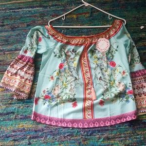 Umgee off the shoulder top